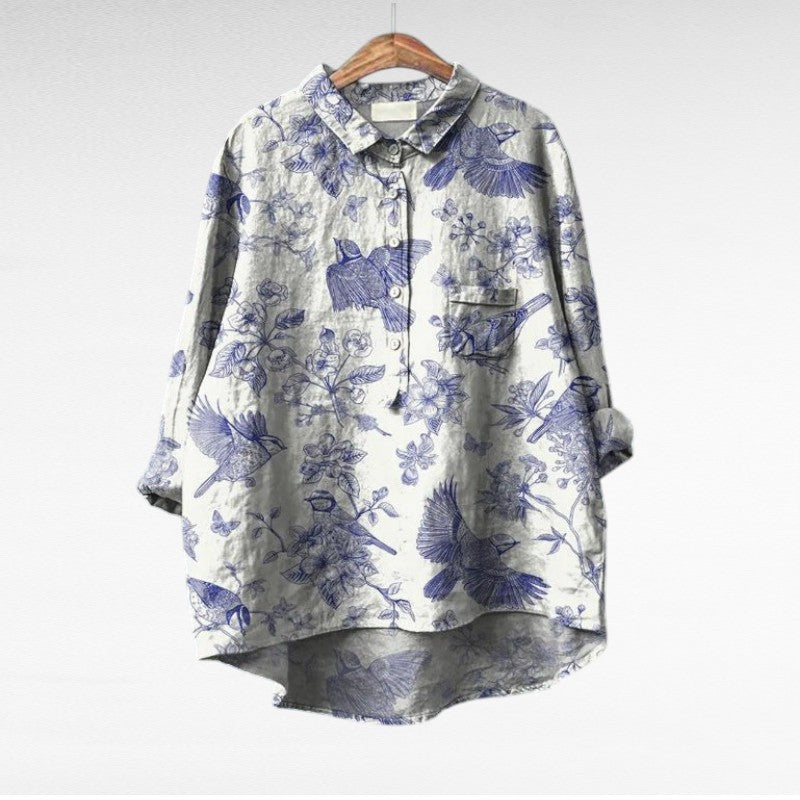Mireva - Blusa Elegante Vintage
