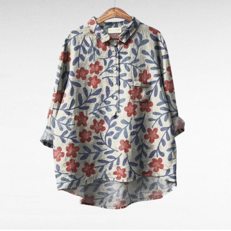Mireva - Blusa Elegante Vintage