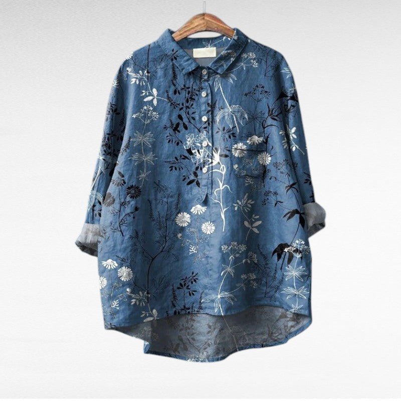 Mireva - Blusa Elegante Vintage