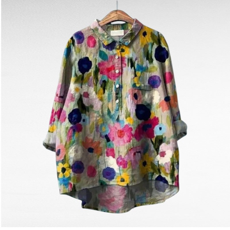 Mireva - Blusa Elegante Vintage