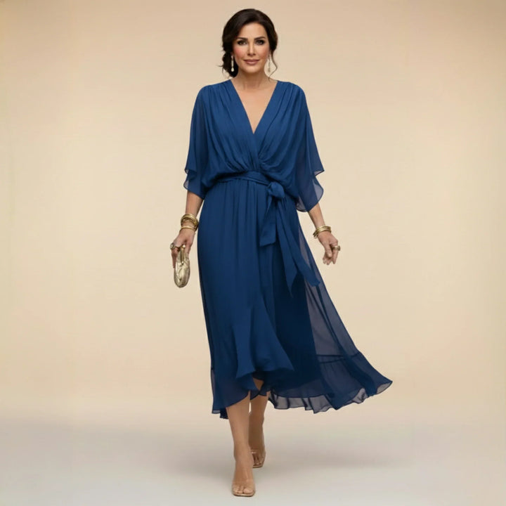 Monica™ | Vestido De Chiffon