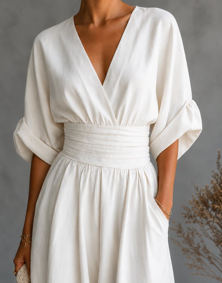 ALESSIA | Mono Elegante de Pierna Larga