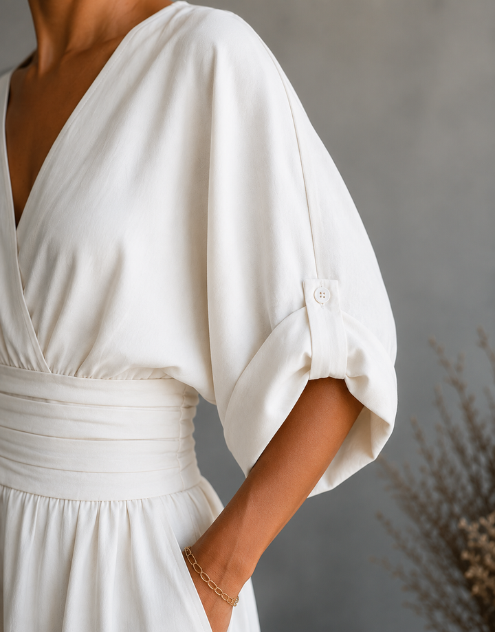 ALESSIA | Mono Elegante de Pierna Larga
