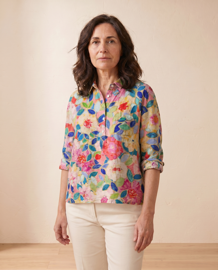 Mireva - Blusa Elegante Vintage