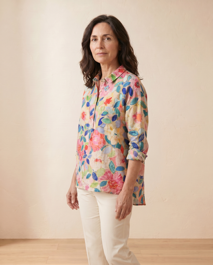 Mireva - Blusa Elegante Vintage