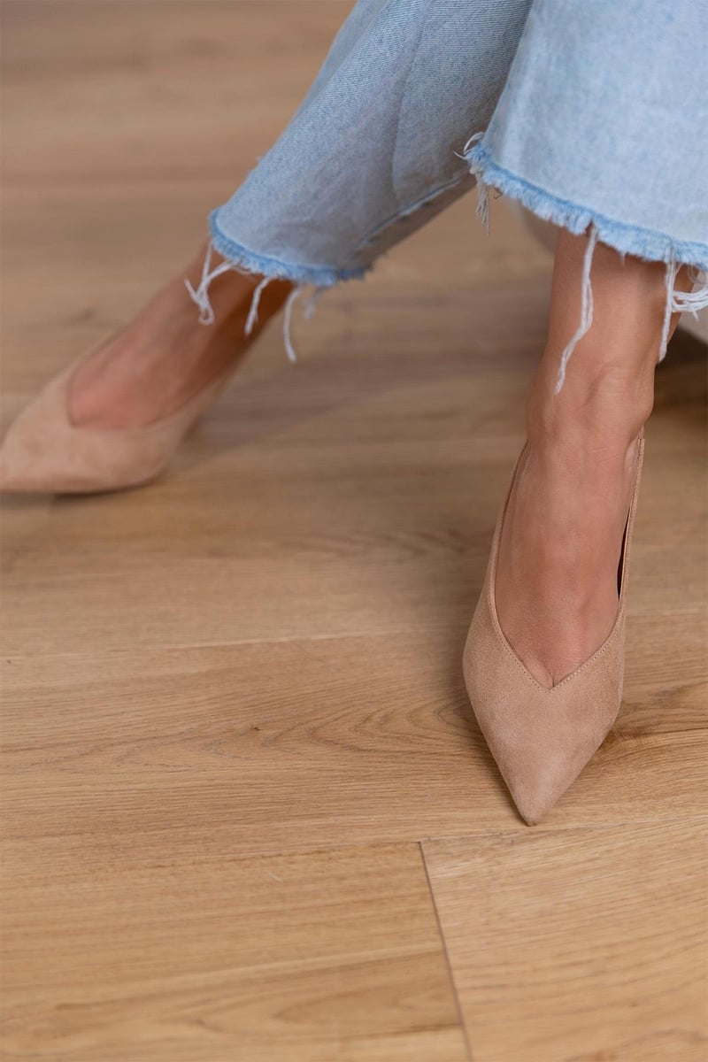 Marlena™ | Zapatos de tacón bajo sin cubrir