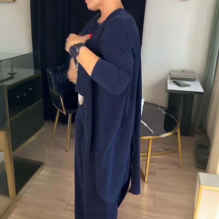Conjunto 3 piezas- Top, Pantalón y Cárdigan
